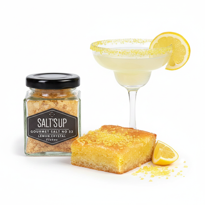Yellow Lemon Salt Dessert