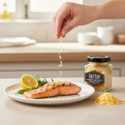 Yellow Lemon Salt Seafood